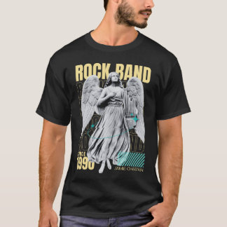 Design Rock Band 1990 Vintage Bold Music Streetwea T-Shirt