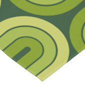 Design-Rug für geometrische Gradientwelle Kurzer Tischläufer (Ecke)