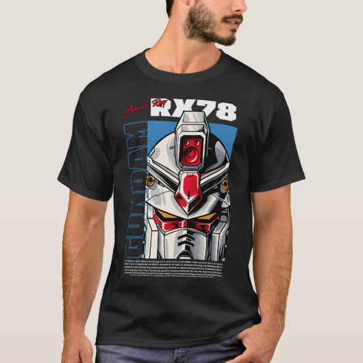 Design Rx78 T-Shirt (Vorderseite)