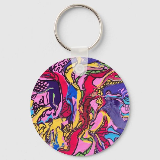 Design-Schlüsselanhänger "Jungle Fever" Schlüsselanhänger (Vorderseite)