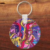 Design-Schlüsselanhänger "Jungle Fever" Schlüsselanhänger (Rückseite)