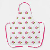 Design-Schürze für Hot-Pink-Hydrangea Schürze (Vorderseite)