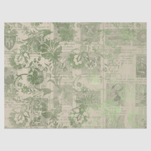 Design-Serie 23 von Ephemera Seidenpapier (Vorderseite)