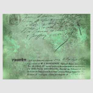 Design-Serie für das Grünbuch Ephemera 18 Seidenpapier