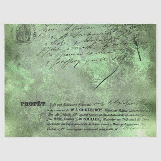 Design-Serie für das Grünbuch Ephemera 18 Seidenpapier (Vorderseite)