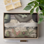 Design-Serie für Vintage Hexentöpfe 2 Seidenpapier (Geschenk)