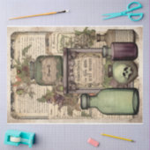 Design-Serie für Vintage Hexentöpfe 2 Seidenpapier (Basteln)