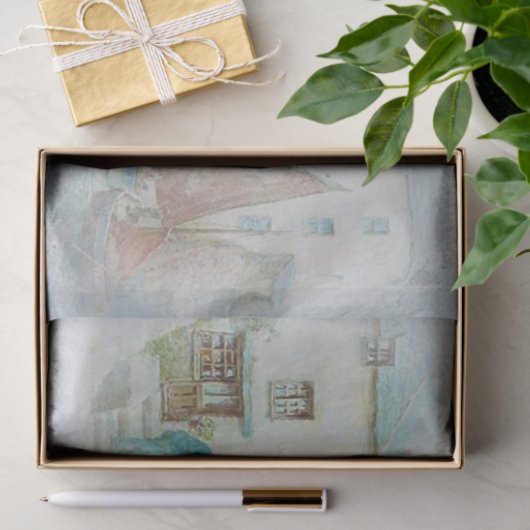 Design-Serie Nautic Harbour 5 Seidenpapier (Geschenk)