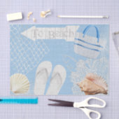 Design-Serie Nautic Harbour 9 Seidenpapier (Handwerk)