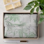 Design-Serie von Ephemera Green Paper Series 13 Seidenpapier (Geschenk)