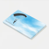 Design-Set für Fallschirmspringen Post-it Klebezettel (angewinkelt)