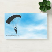 Design-Set für Fallschirmspringen Post-it Klebezettel (Büro)