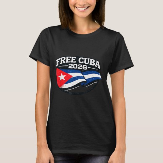 Design Shirt Cuba Cuba Libre Donroe Doctrine (Vorderseite)