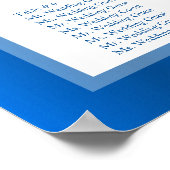 Design-Sitzdiagramm für märchenhafte Beförderung Poster (Ecke)