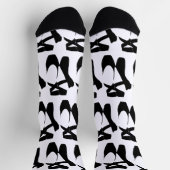 Design-Socken Ballet Slipper Design HAMbWG Socken (Oben)