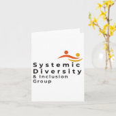 Design-Sti für das systemische Diversity-Inklusion Karte (Gelbe Blume)