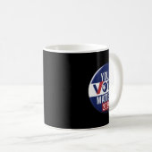 Design-Sticker für Ihre Kampagne "Vote S 2024" Kaffeetasse (VorderseiteRechts)