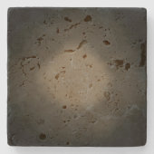 Design-Stil aus Stein-Untersetzer Steinuntersetzer (Vorderseite)