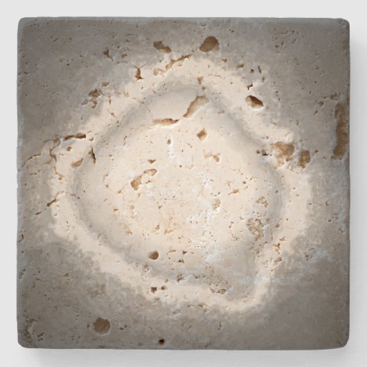 Design-Stil aus Stein-Untersetzer Steinuntersetzer (Vorderseite)