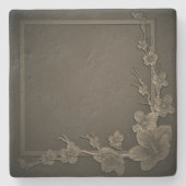 Design-Stil aus Stein-Untersetzer Steinuntersetzer (Vorderseite)