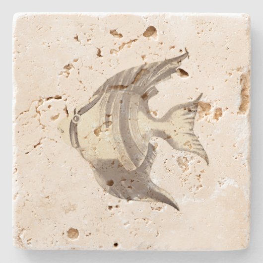 Design-Stil aus Stein-Untersetzer Steinuntersetzer (Vorderseite)