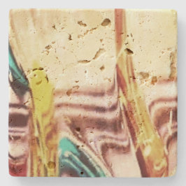 Design-Stil aus Stein-Untersetzer Steinuntersetzer