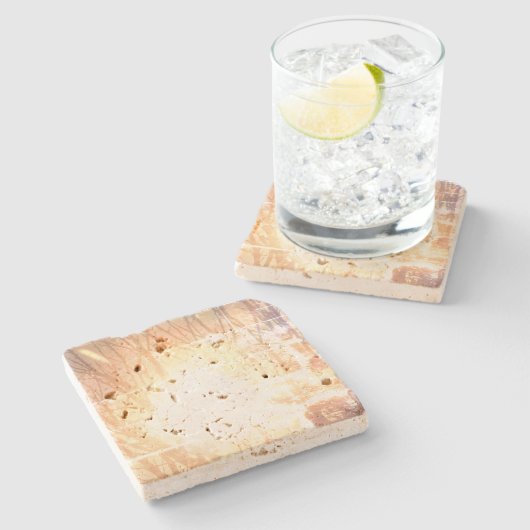 Design-Stil aus Stein-Untersetzer Steinuntersetzer (Seitenansicht)