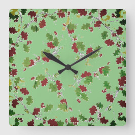 Design-STIL der Wall-Uhr Quadratische Wanduhr