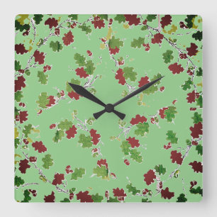 Design-STIL der Wall-Uhr Quadratische Wanduhr