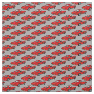 Design-Stoff für Red Corvette Stoff