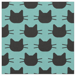 Design-Stoff für Schwarze Katzen Stoff