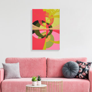 Design Style Art Deco Leinwanddruck