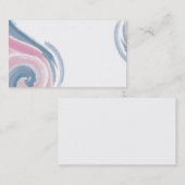Design Swirl Business Card Visitenkarte (Vorne/Hinten)