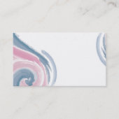 Design Swirl Business Card Visitenkarte (Vorderseite)