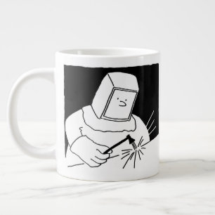 Design-Tasse für Schweiß- und Cartoon-Fabrikatio Jumbo-Tasse