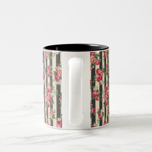 Design-Tasse Zweifarbige Tasse (Henkel)