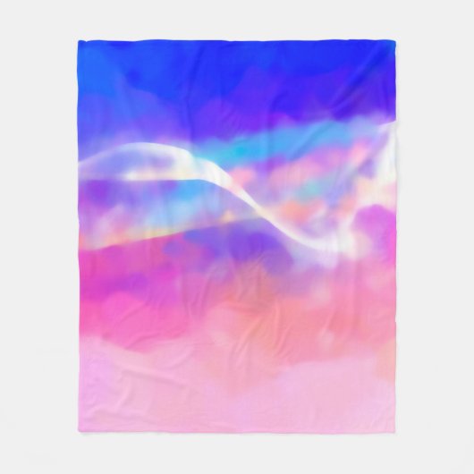 Design Textur digitale Kunst Hintergrund abstrakt Fleecedecke (Vorderseite)