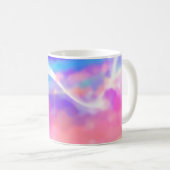 Design Textur digitale Kunst Hintergrund abstrakt  Kaffeetasse (VorderseiteRechts)