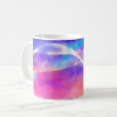 Design Textur digitale Kunst Hintergrund abstrakt  Kaffeetasse (Vorderseite Links)
