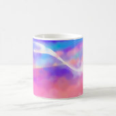 Design Textur digitale Kunst Hintergrund abstrakt  Kaffeetasse (Mittel)