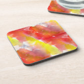 Design Textur Wasserfarbe Hintergrund Untersetzer (Linke Seite)