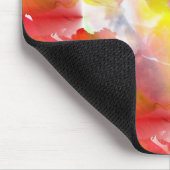 Design Textur Wasserfarben Hintergrund Mousepad (Ecke)