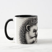 Design: "The Hedgehog - Nature's Tailor" Tasse (Links)