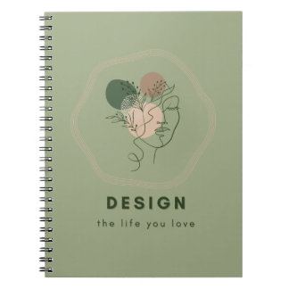 Design The Life You Liebe - Note Book for Big Idea Notizblock