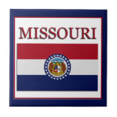 Design-Tile für Missouri-Flag Fliese (Vorderseite)