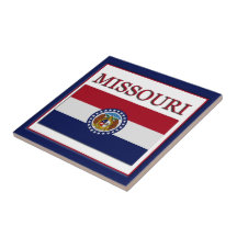 Design-Tile für Missouri-Flag