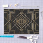 Design-Tissue Paper von Classy Art Deco Gatsby aus Seidenpapier (Handwerk)