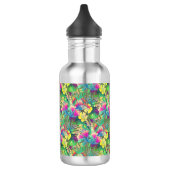 Design tropischer Blume Edelstahlflasche (Links)