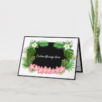 Design tropischer exotischer hawaiianischer Blume