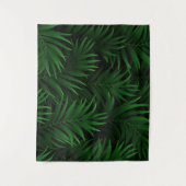 Design tropischer Palm-Blätter Wandteppich (Vorderseite)